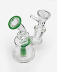 4 inches Mini Dab Rig Green - INHALCO