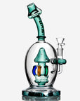 Mushroom Perc Glass Bong - INHALCO