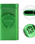 One Hitter Dugout With Grinder Green - INHALCO