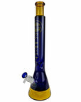 Dual Color Large Beaker Bong - INHALCO