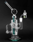 Quartz Banger with Spinner Carb Cap and Terp Pearls - INHALCO