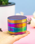 Rainbow Herb Grinder 2.1inches- INHALCO
