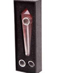 Red Melting Stone Crystal Weed Pipe - INHALCO