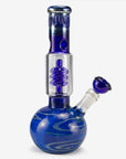 Spiral Perc Round Ball Bong - INHALCO