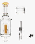 Seed Of Life Perc Glass Nectar Straw