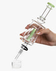 Seed Of Life Perc Glass Nectar Straw