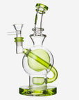 Ball Recycler Dab Rig Seed Of Life Perc - INHALCO