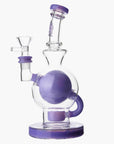 Ball Recycler Dab Rig Seed Of Life Perc - INHALCO
