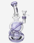 Ball Recycler Dab Rig Seed Of Life Perc - INHALCO