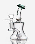 Showerhead Perc Mini Bong Bent Neck - INHALCO