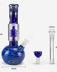 10" Round Ball Bong - INHALCO