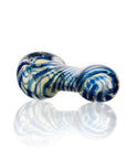 Blue Sea Glass Spoon Pipe - INHALCO
