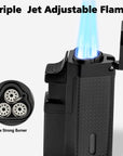 Triple Jet Dab Torch - INHALCO
