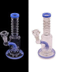 Tubbed Neck Glass Percolator Bong - INHALCO