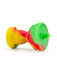 2-in-1 Silicone Bowl Carb Cap RYG - INHALCO