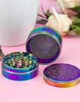 Herb Grinder 4 Piece 2.1inches- INHALCO