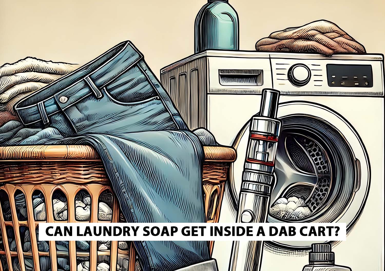 Can Laundry Soap Get Inside a Dab Cart