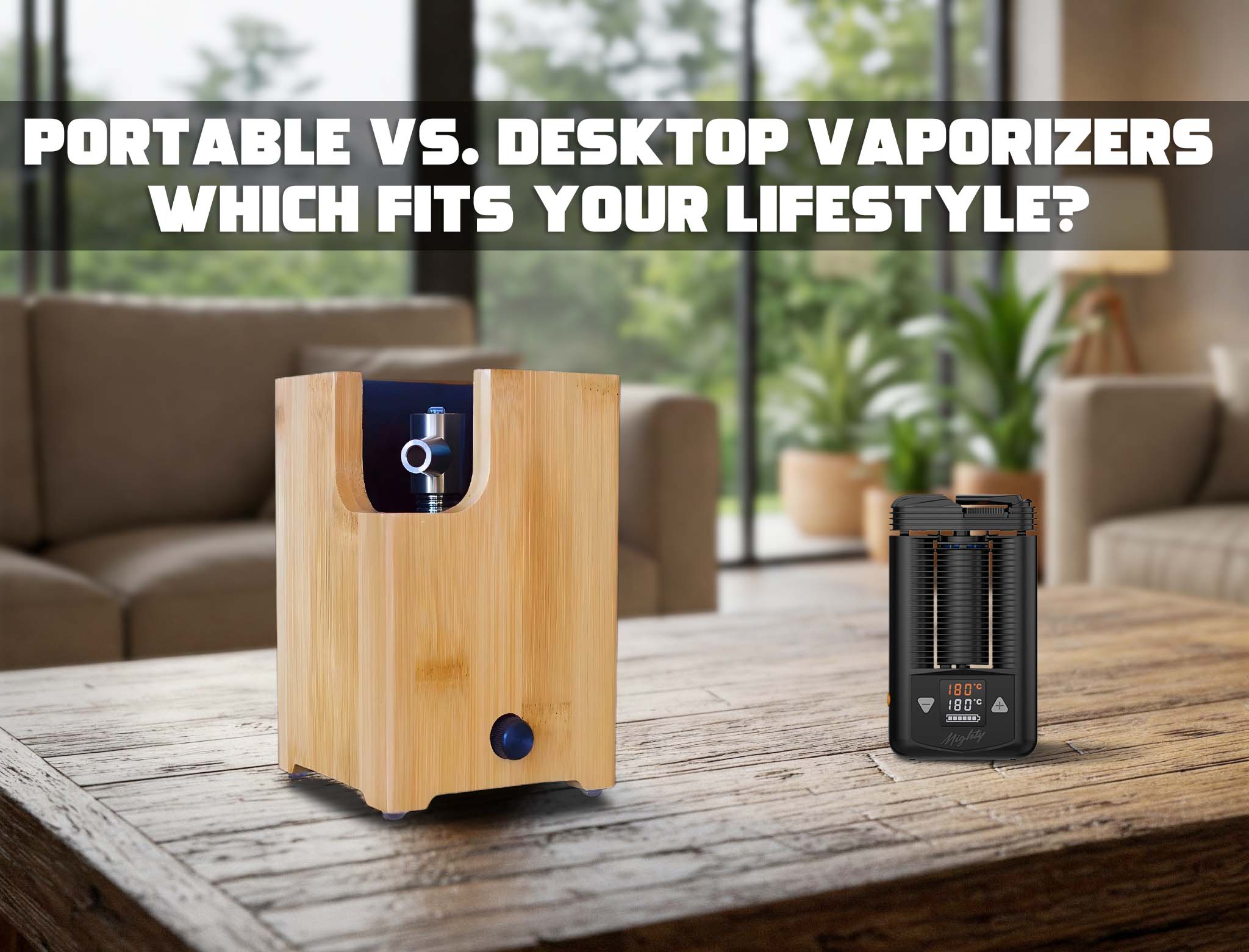 Portable vs. Desktop Vaporizers: Which Fits Your Lifestyle?