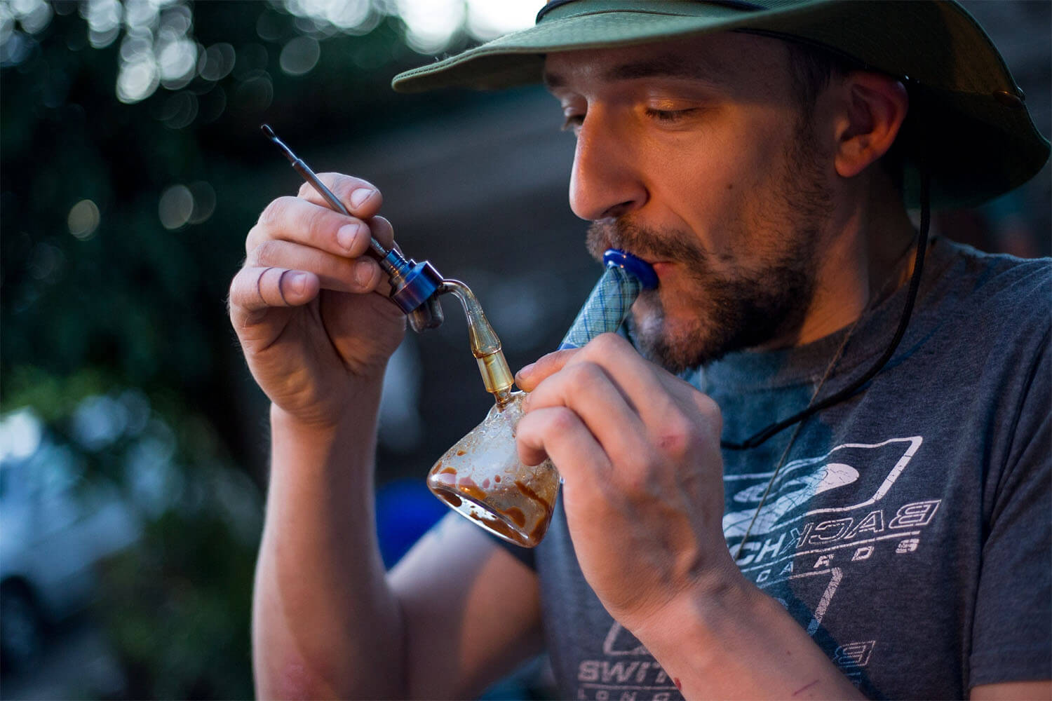 Anwendung von Shatter mit einem Dab Tool für maximale Präzision
