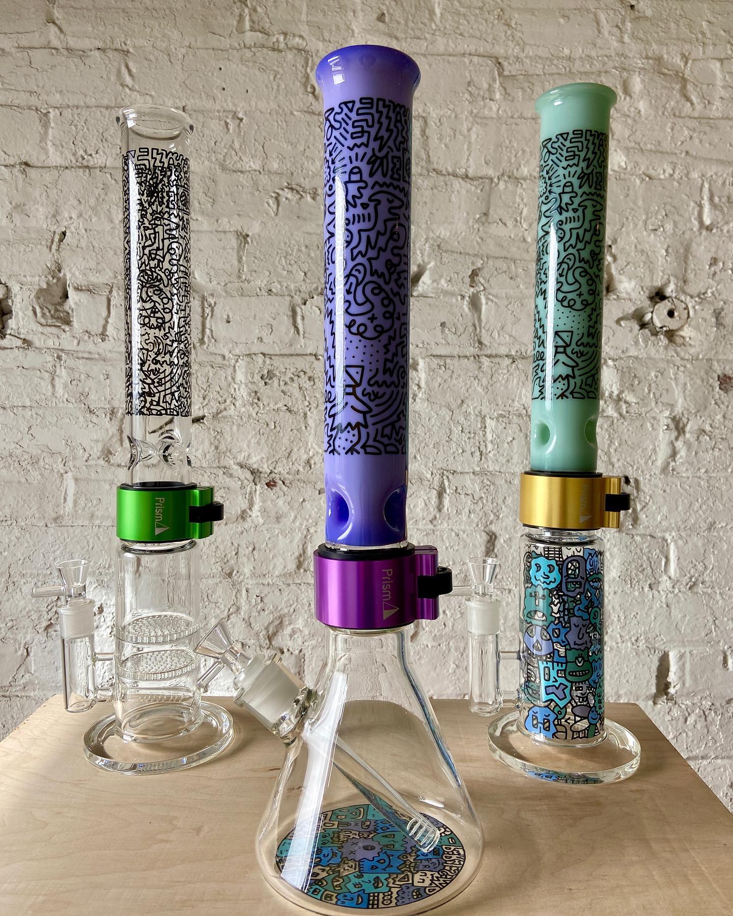 Prism Water Pipes