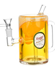 Dabtized Beer Mug Piece Glycerin Glass Water Pipe