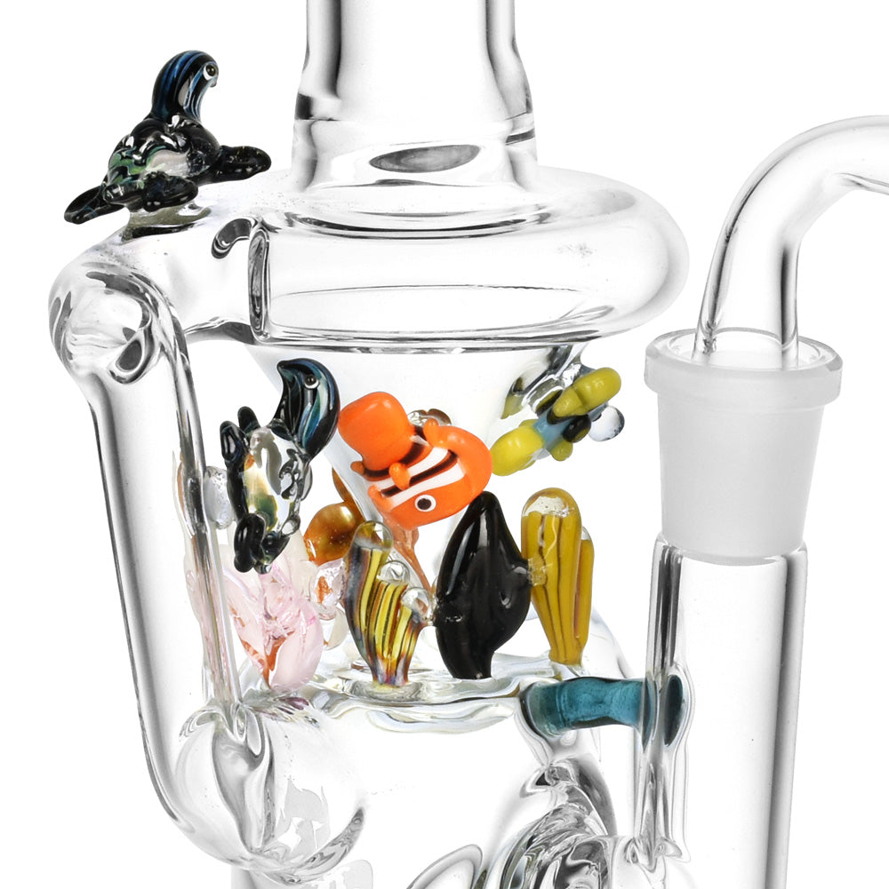 Empire Glassworks Mini Recycler Dab Rig - Under the Sea – INHALCO