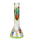 10" Glass Bong With The Nature Design_10