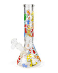 10" Cartoon Beaker Bong - inhalco