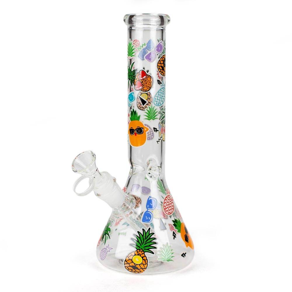 10" Cartoon Beaker Bong - inhalco