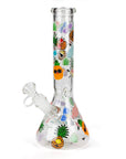 10" Cartoon Beaker Bong - inhalco