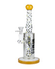 10" Spotted Stem Bong - inhalco