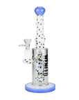 10" Spotted Stem Bong - inhalco