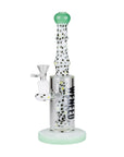 10" Spotted Stem Bong - inhalco