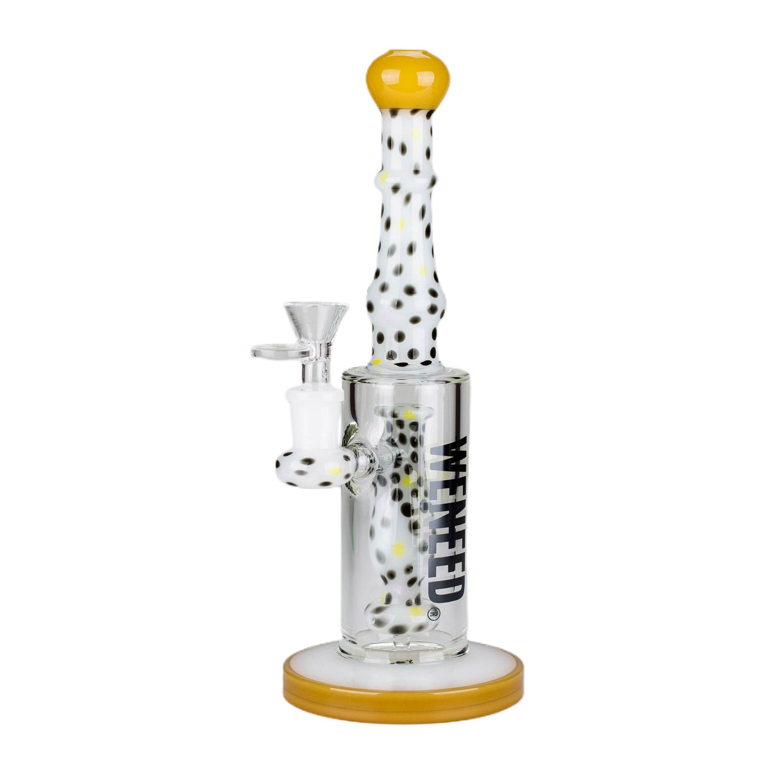 10" Spotted Stem Bong - inhalco