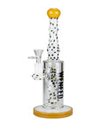 10" Spotted Stem Bong - inhalco