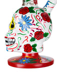 10" Sugar Skull Water Pipes - inhalco