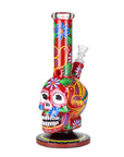 10" Sugar Skull Water Pipes - inhalco