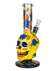 10" Sugar Skull Water Pipes - inhalco