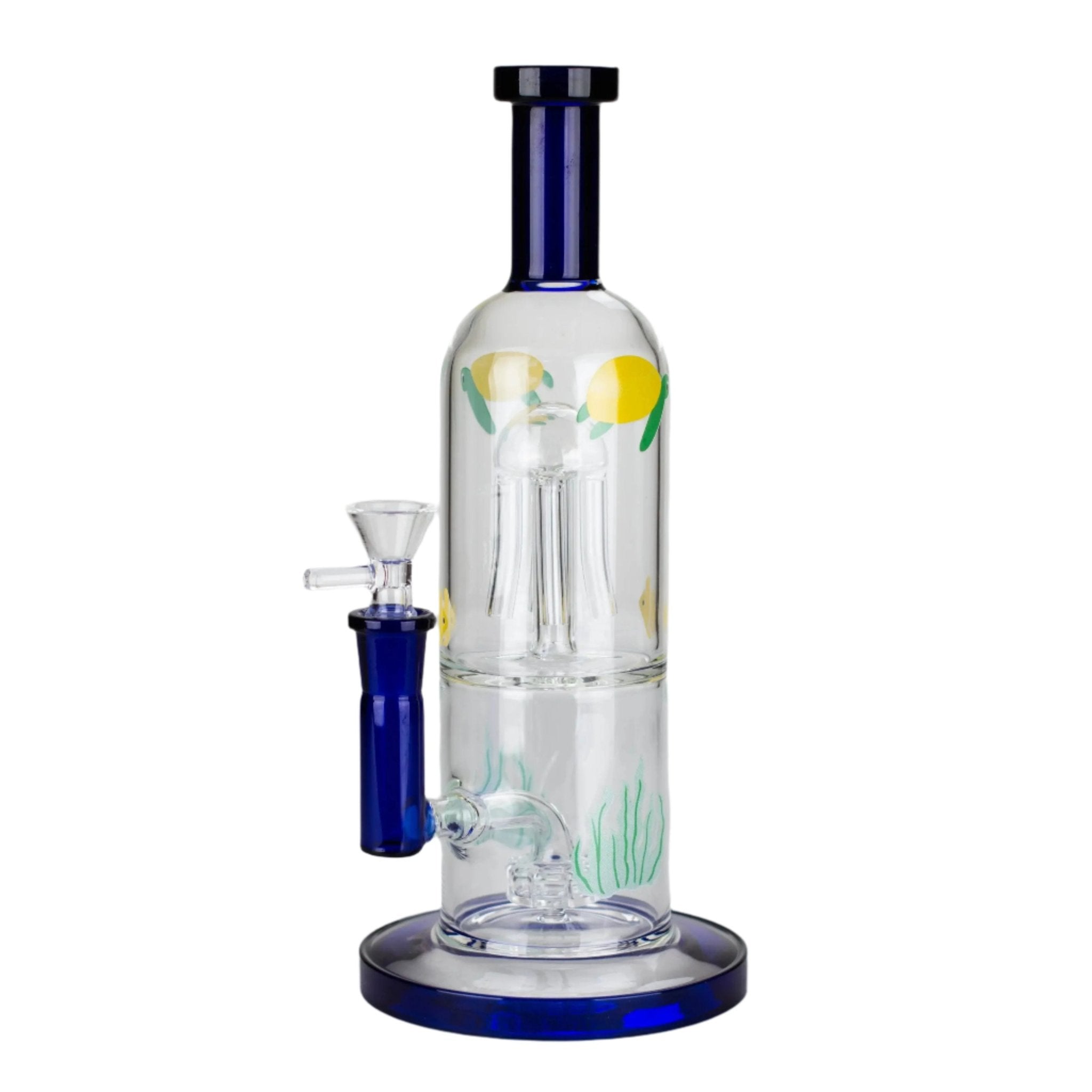 10.5" Tropical Ocean Bong - inhalco