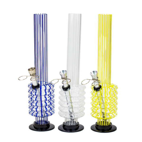 10&quot; Acrylic Bong Long Neck - INHALCO