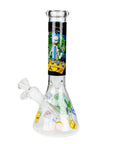 10" 4mm Thick Glass Beaker R&M Design