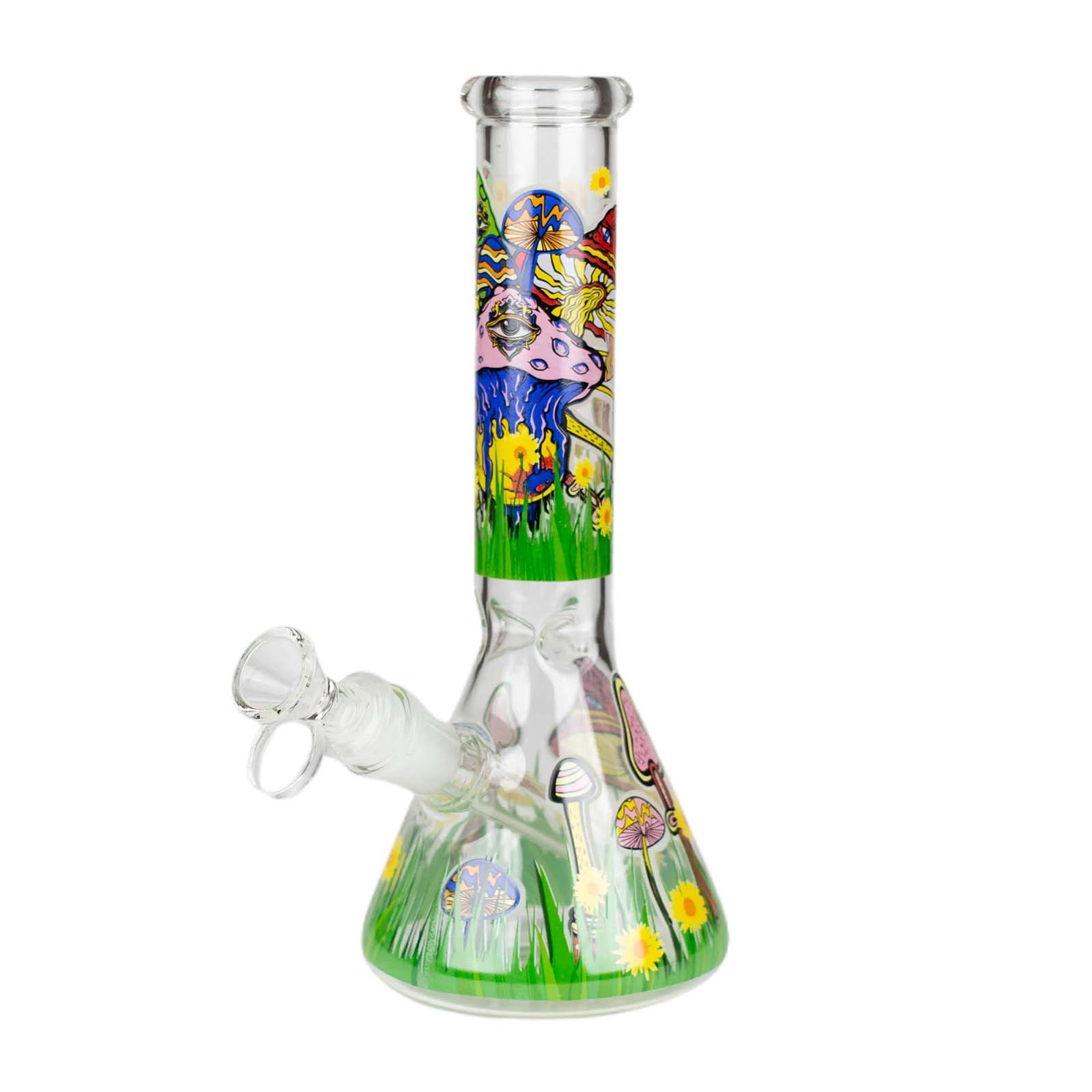 10&quot; Glass Bong With The Nature Design