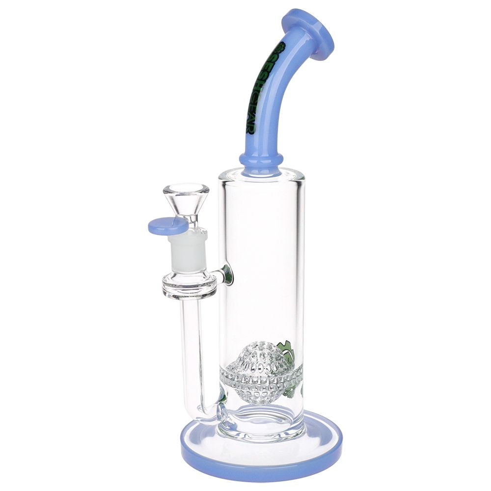 SeshGear 10" Golf Ball Perc Bong in blue