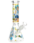 10" Japanese Animation Girl Version 2 Beaker Glass