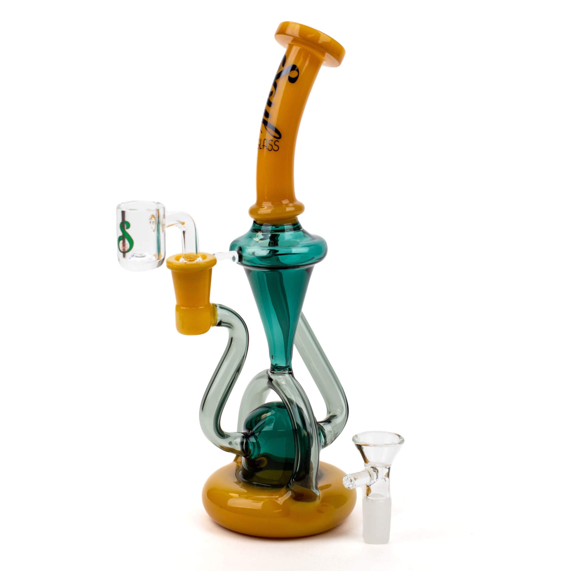 10" SOUL Glass 2-in-1 Recycler