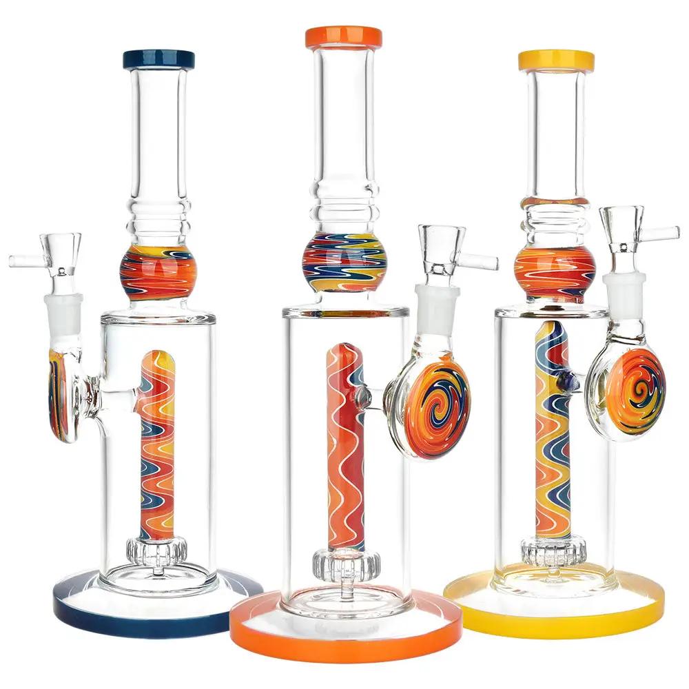 11" Ascension Wig Wag Glass Water Bong