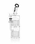11" Double Tree Perc Scientific Glass Bong
