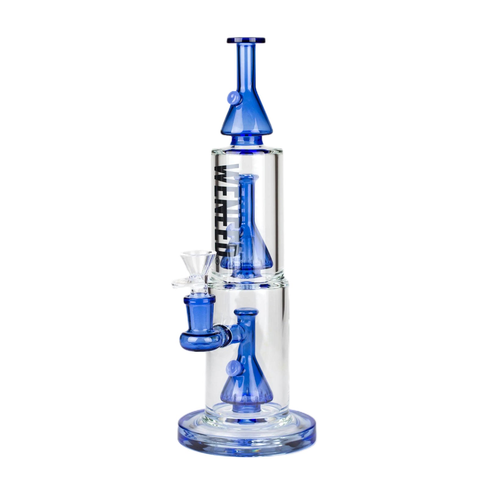 11.25" Dual-Chamber Bong - inhalco