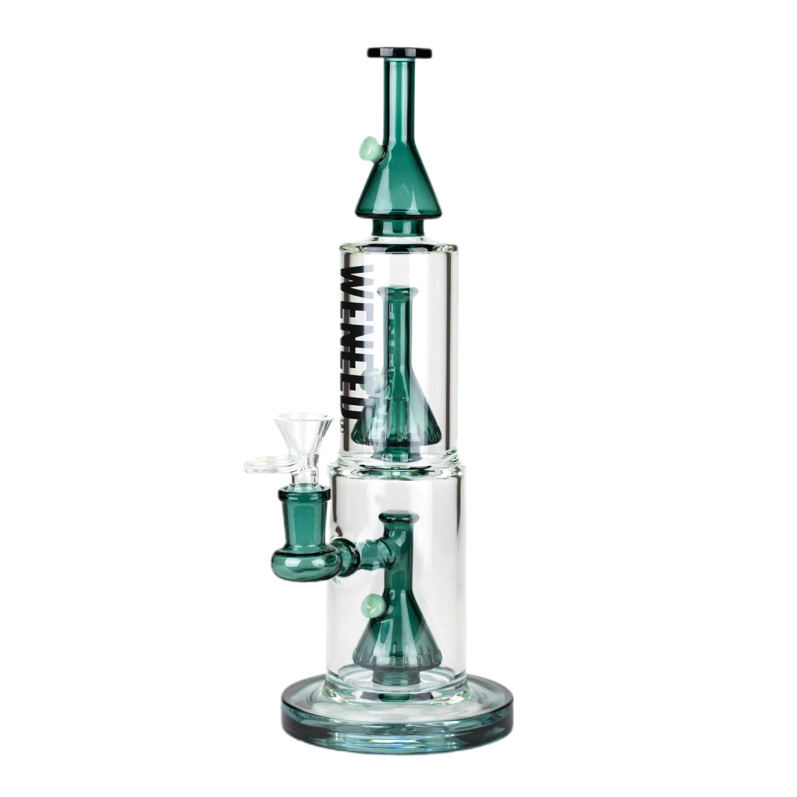 11.25" Dual-Chamber Bong - inhalco