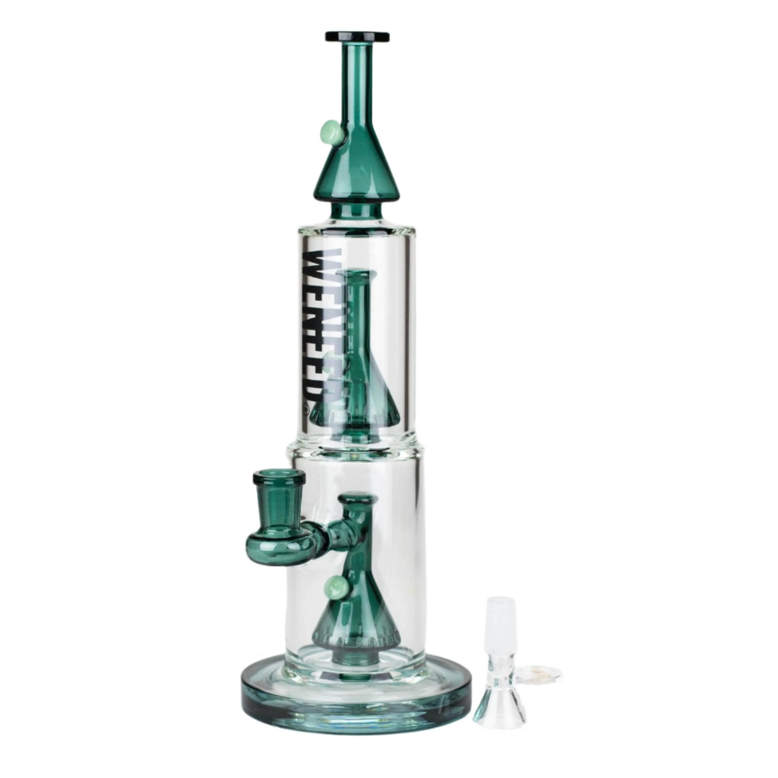 11.25&quot; Dual-Chamber Bong - inhalco